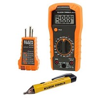 [해외] Klein Tools 69149 Electrical Test Kit with Multimeter, Non-Contact Voltage Tester and Receptacle Outlet Tester