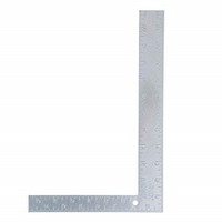 [해외] VINCA SCLS-1208 Carpenter L Framing Square 8 inch x 12 inch Measuring Layout Tool