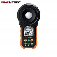 [해외] PEAKMETER LED Digital Analog Bar Light Lux Meter 200000 lux Handheld Light Meter for Light Measuring PM6612L