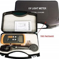 [해외] VTSYIQI UVA365 Handheld UV Light Meter with LCD Display UVA Measurement Meter