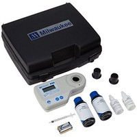 [해외] Milwaukee Instruments Mi413 Professional Free and Total Chlorine Photometer, High Range, 0 DegreeC to 50 DegreeC Temperature Range