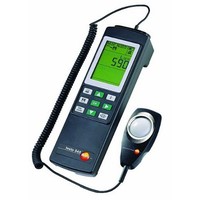 [해외] Testo 0560 0545 ABS Pocket Pro Light Intensity Meter/Logger, 0 to +100000 Lux Range, 9 Volt Battery, 4 Line LCD Display