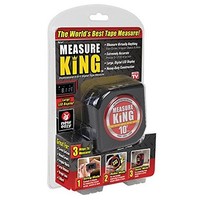 [해외] ONTEL MK-MC12/4 Measure King 3-in-1 Digital Tape Measure String Mode, Sonic Mode and Roller Mode As seen On Tv