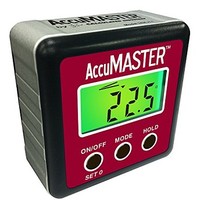 [해외] Calculated Industries 7434 AccuMASTER 2-in 1 Magnetic Digital Level and Angle Finder / Inclinometer / Bevel Gauge, Latest MEMs Technology, Certified IP54 Dust and Water Resistant