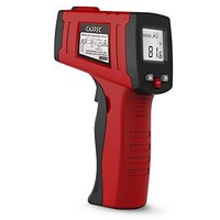 [해외] Cappec IRT001 Non-contact Laser Infrared Thermometer Temperature Gun With White Backlight, -58°F ~ 716°F(-50℃～380℃),Red and Black