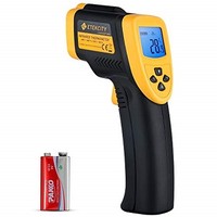 [해외] Etekcity Lasergrip 800 Digital Infrared Thermometer Laser Temperature Gun Non-contact -58℉ - 1382℉ (-50℃ to 750℃), Yellow/Black