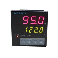 [해외] Inkbird F and C Display PID Temperature Controller Thermostat ITC-106RH with K Sensor Probe, Relay Output, AC 100V - 240V