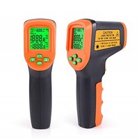 [해외] FOSHIO Digital Infrared Thermometer Portable Non-contact Temperature Gun -58℉~ 1202℉ (-50℃ ~ 650℃) For Cooking/Air/Refrigerator/Freezer/Industry/Engine/Garden - Meat Thermometer, N
