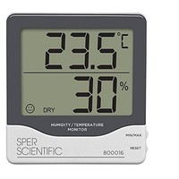 [해외] Sper Scientific 800016 Humidity/Temperature Monitor