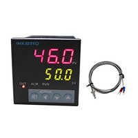 [해외] Inkbird ITC-106VH PID Temperature Thermostat Controllers, Fahrenheit and Centigrade, 100ACV - 240ACV with K Sensor for Sous Vide, Home Brewing, Oven, Incubator