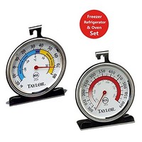 [해외] Taylor Precision Products Classic Series Large Dial Thermometer (Freezer/Refrigerator And Oven)