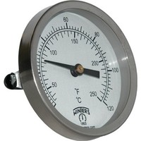 [해외] Winters TCT Series Dual Scale Mild Steel Clamp-On Thermometer, 2-1/2 Dial, 30-240 F/C Range