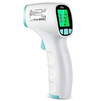 [해외] SIMBR Digital Infrared Thermometer with Fever Alarm, Medical Temperature Gun with Backlit LCD Screen for Children Adults and Objects, FDA Certification