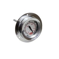 [해외] Cooper-Atkins 2225-20 Stainless Steel Bi-Metals Industrial Flange Mount Thermometer, 200 to 1000 Degrees F Temperature Range
