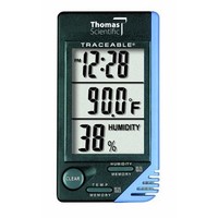 [해외] Thomas Traceable Thermometer/Clock, +/- 1 degree C Accuracy