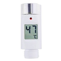 [해외] Waterproof Auto Power Off Digital Shower Thermometer Shower Head Water Temperature 32~156°C Accurate Meter Measuring Water Temperature Meter Tester