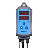 [해외] Inkbird Pre-wired Plug Digital Humidity Controller AC 110V - 240V w/Sensor for Humidifier Dehumidifier