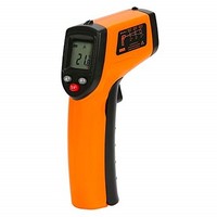 [해외] HDE Non-Contact Infrared Thermometer Digital Laser Surface Temperature Gun with Backlit LCD Display - Range -58°F - 716°F (-50°C - 380°C)