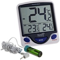 [해외] Control Traceable 4648 Jumbo Display Vaccine Thermometer with 5ml Round Bottle, -50°C to 70°C (-58°F to 158°F) Range, 0.1° Resolution