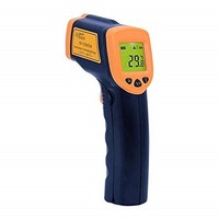 [해외] OUTEST Digital Thermometer Non Contact Infrared Thermometer Ir Laser Point Temperature Gun -26℉~ 716℉(-32℃ ~ 380℃) Pyrometer