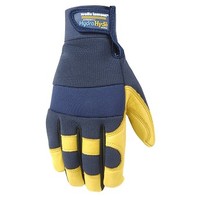 [해외] Mens HydraHyde Leather Work Gloves, Water-Resistant, Large (3207L)