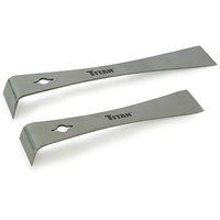 [해외] Titan Tools 17005 Stainless Steel Prybar and Scraper Set - 2 Piece