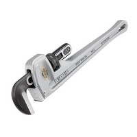 [해외] RIDGID 31100 Model 818 Aluminum Straight Pipe Wrench, 18-inch Plumbing Wrench