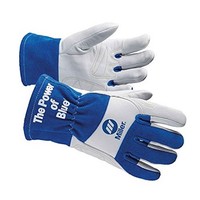 [해외] Welding Gloves, L, Wing, 10In, Blue/White, PR