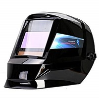 [해외] FULANGDE Variable Auto Darkening Welding Helmet ClearLight Lens, Black,Digital Elite,with True color Technology