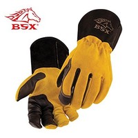 [해외] Revco BT88-XL BSX Premium 3 Kidskin Finger Cowhide Back TIG Welding Gloves