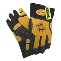 [해외] Hobart 770710 Ultimate-Fit Leather Welding Gloves, Large