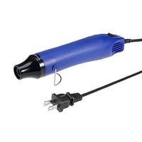 [해외] uxcell Mini Heat Gun 300W 110V Portable Hot Air Gun for Small Projects - Electronics, Crafts, Beading, Melting, Embossing (Blue Shell + Black Mouth)