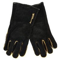 [해외] Forney 53425 Black Leather Mens Welding Gloves, Large
