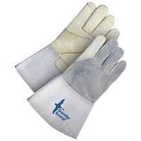 [해외] Bob Dale 60-9-650-L Grain Leather Winter Welder Glove with Split Back Palm Lining, Large, Grey