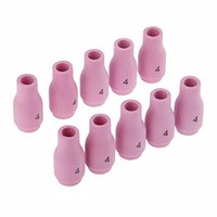 [해외] Mtsooning 10Pcs 13N084 TIG Alumina Nozzle Ceramic Cups Fit for PTA SR DB WP-9 20 25 TIG Torch 10PK