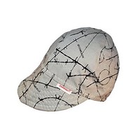 [해외] Comeaux Caps Reversible Welding Cap Grey Barbed Wire Size 7 3/4