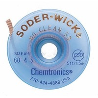 [해외] CHEMTRONICS 60-4-5 BRAID, DESOLDERING, NO CLEAN SD, 5FT