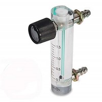 [해외] JIAWANSHUN Oxygen Air Flow Meter 0.1-1.5LPM / Gas Flowmeter with Copper Connector For Oxygen Air Gas Conectrator