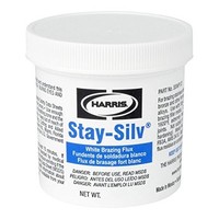 [해외] Harris SSWF1/4 Stay Silv Brazing Flux, 1/4 lb. Jar, White