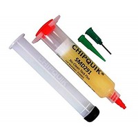 [해외] ChipQuik SMD-291 No Clean Flux in 10cc. (1 Ounce) Syringe with Nozzle