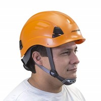 [해외] PPE By JORESTECH - ABS Work-At-Height and Rescue Hard Hat Slotted Helmet w/Adjustable Ratchet 6-Point Suspension ANSI Z89.1-14 Certified For Work, Home, and General Headwear Protec