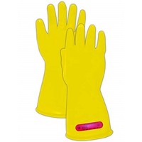 [해외] Magid Glove and Safety M-0-11-Y-85 Magid Class 0 Electrical Gloves, Capacity, Volume, Rubber, 8.5, Yellow