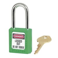 [해외] Master Lock 410GRN Lockout Tagout Safety Padlock Green