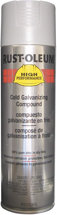 [해외] 러스트 올램 스프레이  2통 Rust Oleum V2100  System Cold Galvanizing Compound Spray  V2185838   2