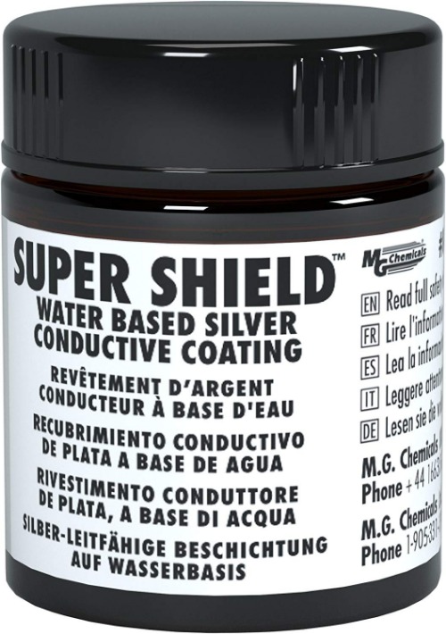 [해외] 도전성도료 실버  MG Chemicals Super Shield Water Based Silver Conductive Coating  12ml ,842WB-15ML
