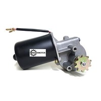 [해외] Makermotor Electric Gear Motor 12v Low Speed 100 RPM Gearmotor DC + Roller Chain Sprocket Gear