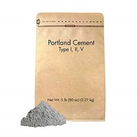 [해외] Portland Cement (5 lb.) by Pure Organic Ingredients, Eco-Friendly Packaging, Sulfate Resistant, Low Hydration Heat, Type I, II, V