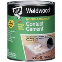 [해외] Dap 25332 Weldwood Nonflammable Contact Cement, 1-Quart