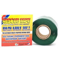 [해외] Rescue Tape RT1000201207USCO Self-Fusing Emergency Repair Tape, Green, Silicone