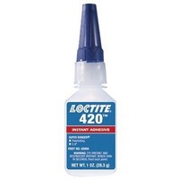 [해외] Loctite 42050 420 Super Bonder Ethyl General Purpose Instant Adhesive, 1 oz Bottle, Clear